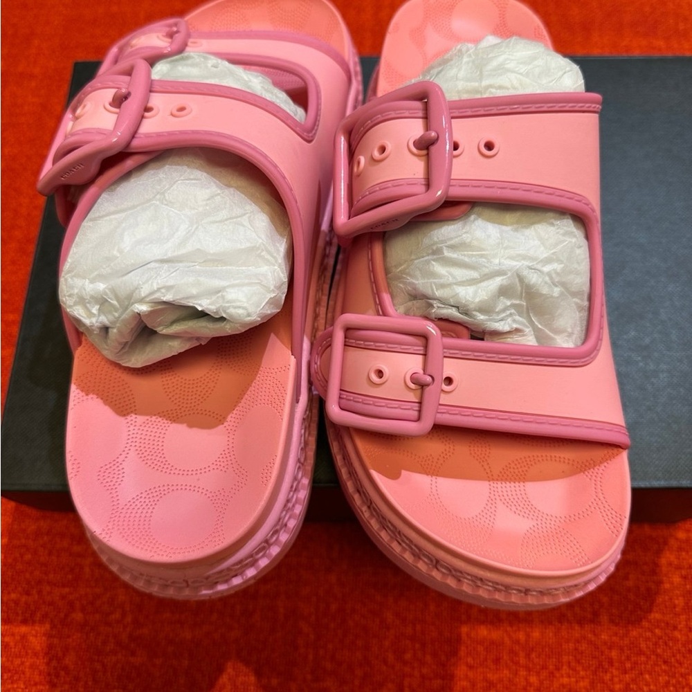 ❤️❤️❤️NWT  Coach Lainey Sandal CR875 size 5B
 
❤️❤️❤️ - Picture 3 of 12